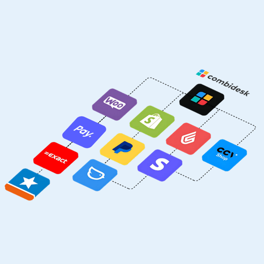 Combidesk flow met Pay.logo