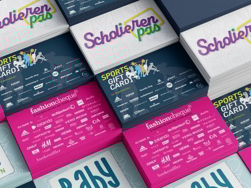 Pay. lanceert vier nieuwe cadeaukaarten
